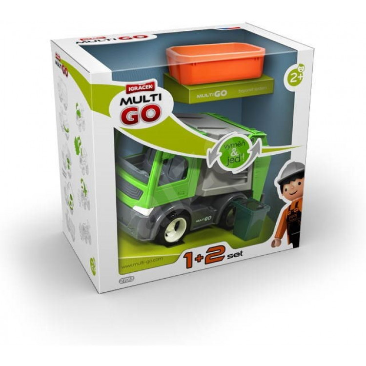 Igráček Multigo smetiarske auto